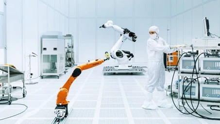 Robot Kuka trong ngành sản xuất điện tử bán dẫn