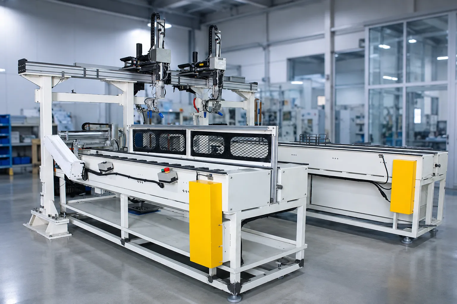 Hệ thống cấp ph&ocirc;i tự động cho m&aacute;y tiện 3