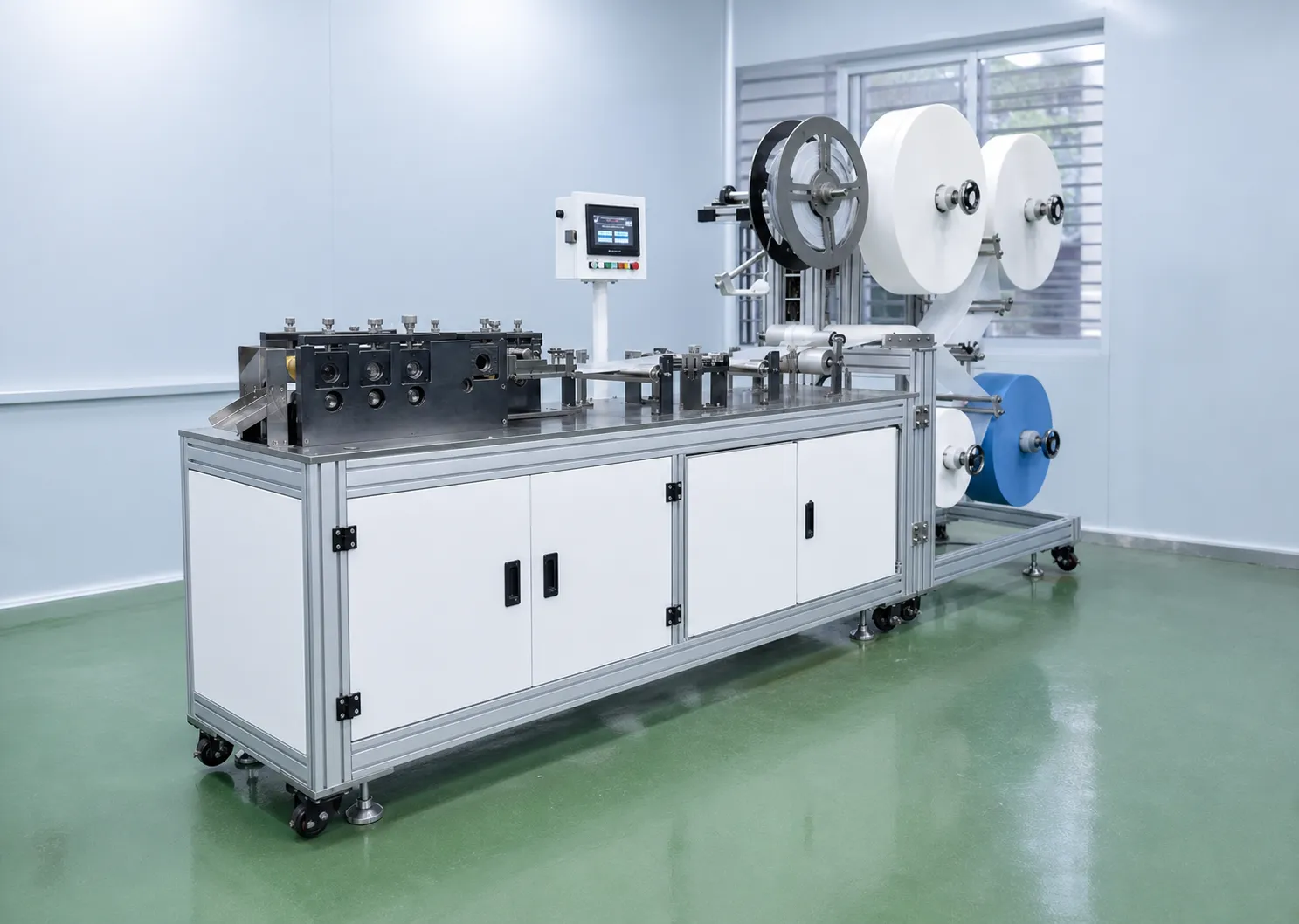 Mask body welding machine