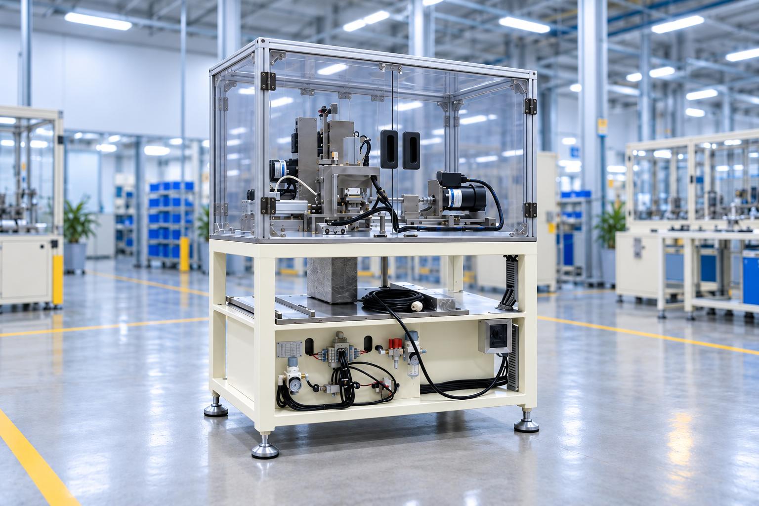Automatic rubber tube cutting machine