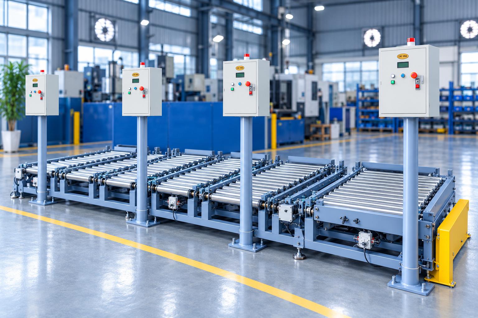 Vai trò của băng tải đẩy pallet trong vận chuyển Vai tro cua bang tai day pallet trong van chuyen