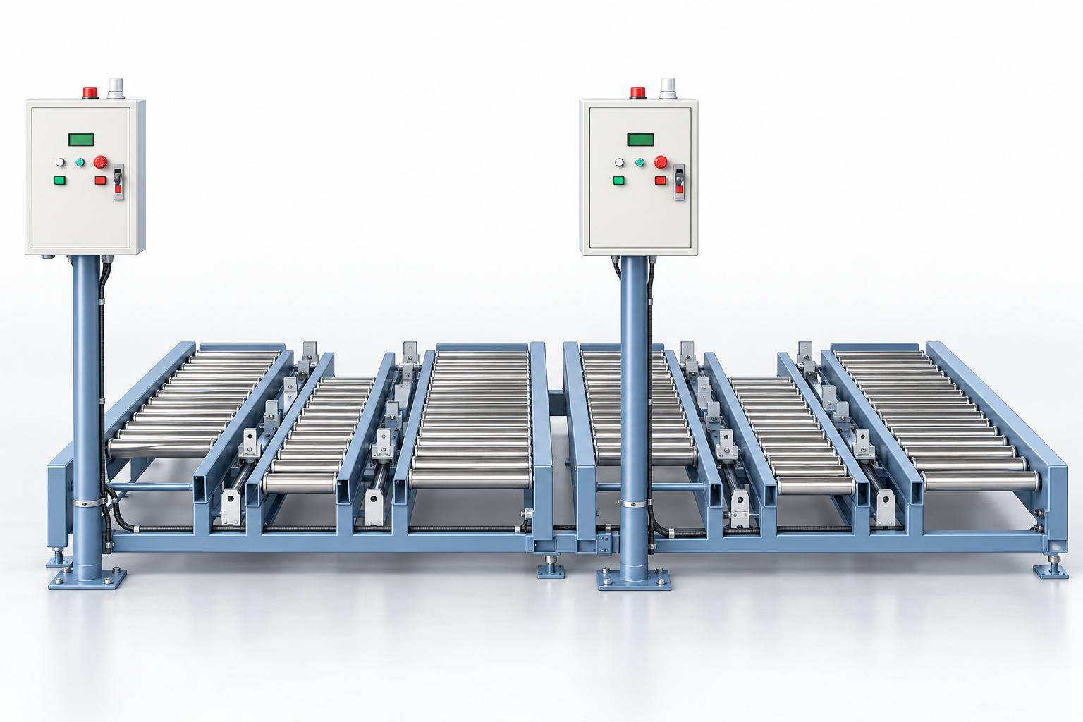 Băng tải đẩy pallet tự động Bang tai day pallet tu dong