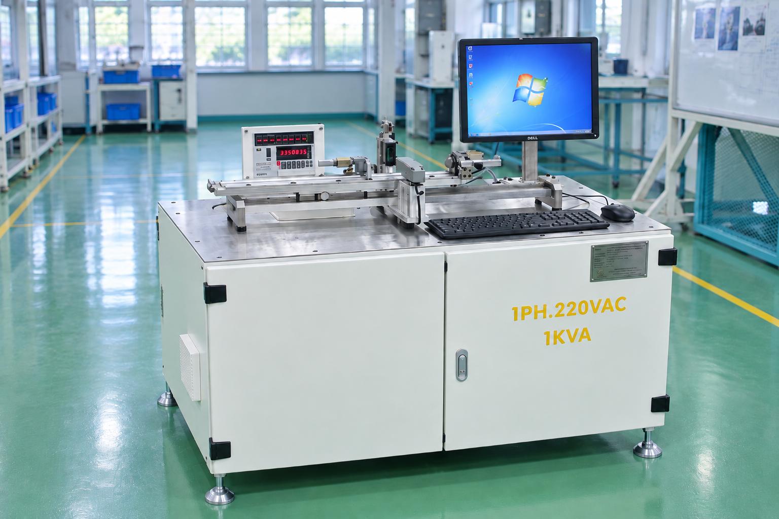 Máy đo đường kính và độ đảo trục một đầu đo 1 Máy đo đường kính và độ đảo trục một đầu đo 1