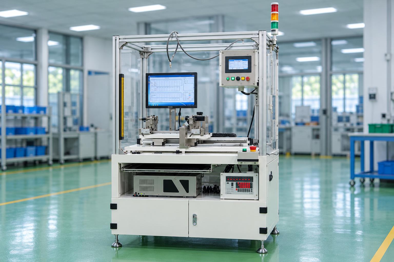 Máy đo đường kính và độ đảo trục tự động