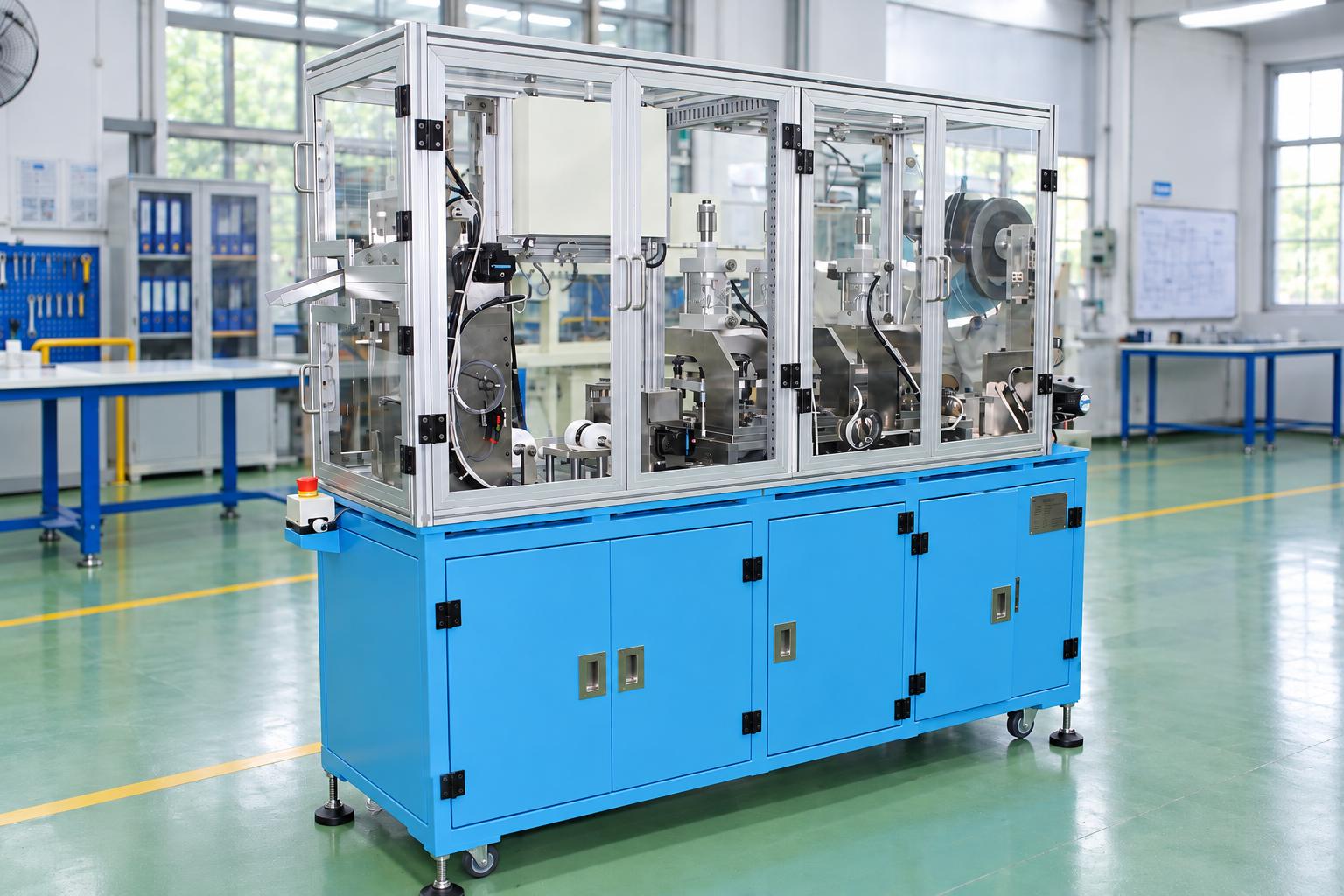 Automatic cable punching machine