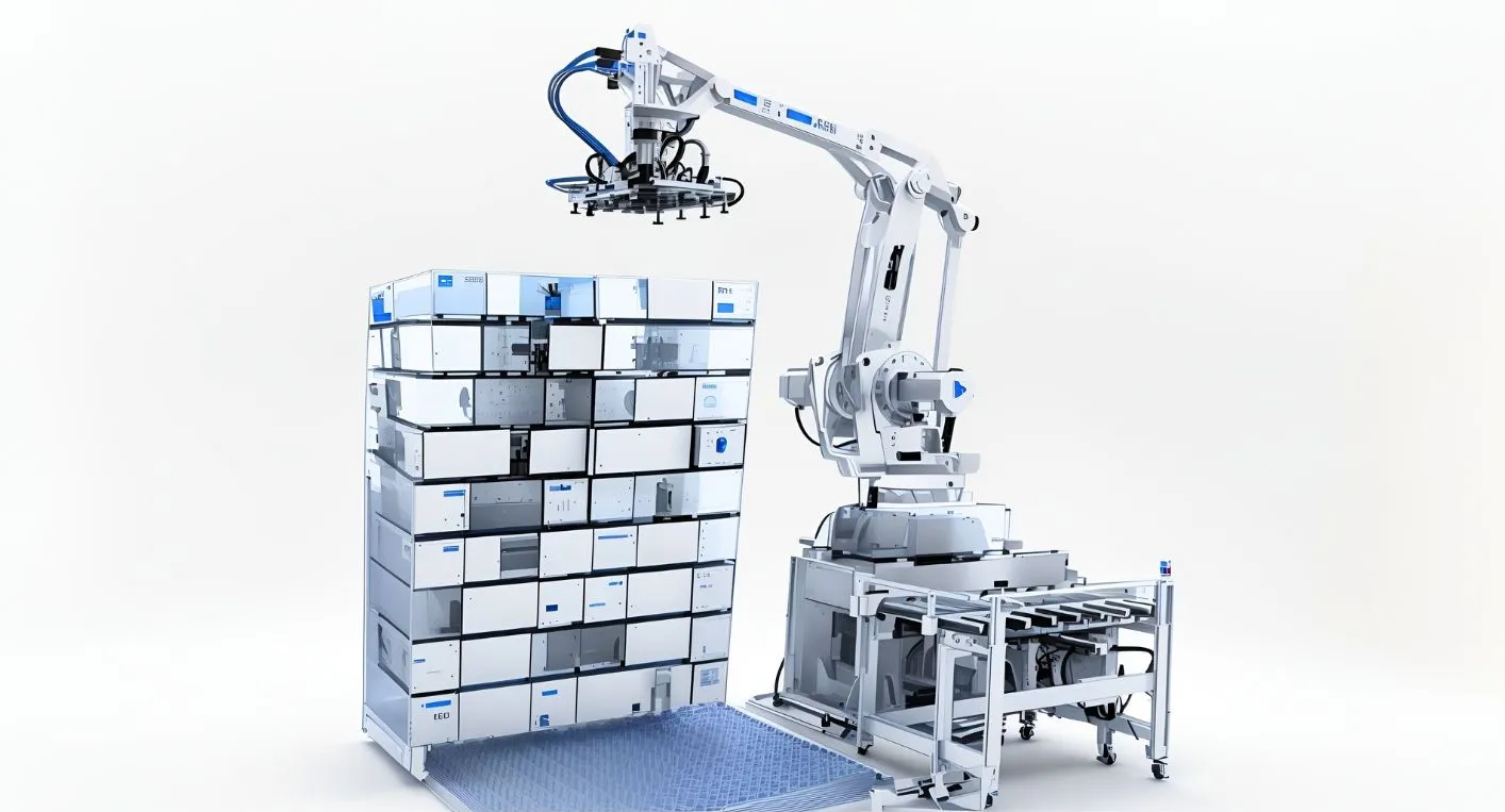 Thông số kỹ thuật của robot xếp hàng lên pallet