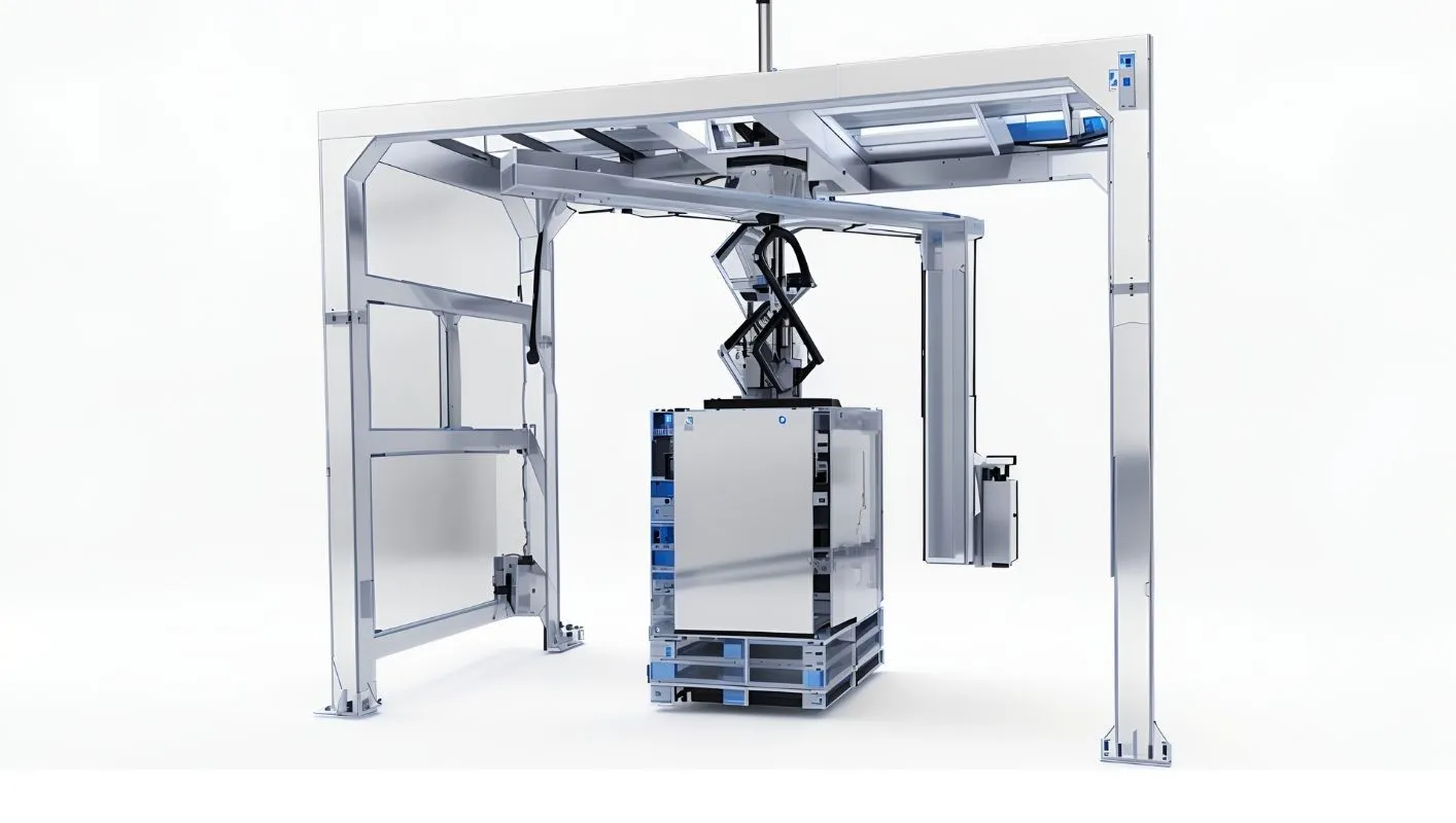 Technical specifications of the pallet stretch wrapping machine