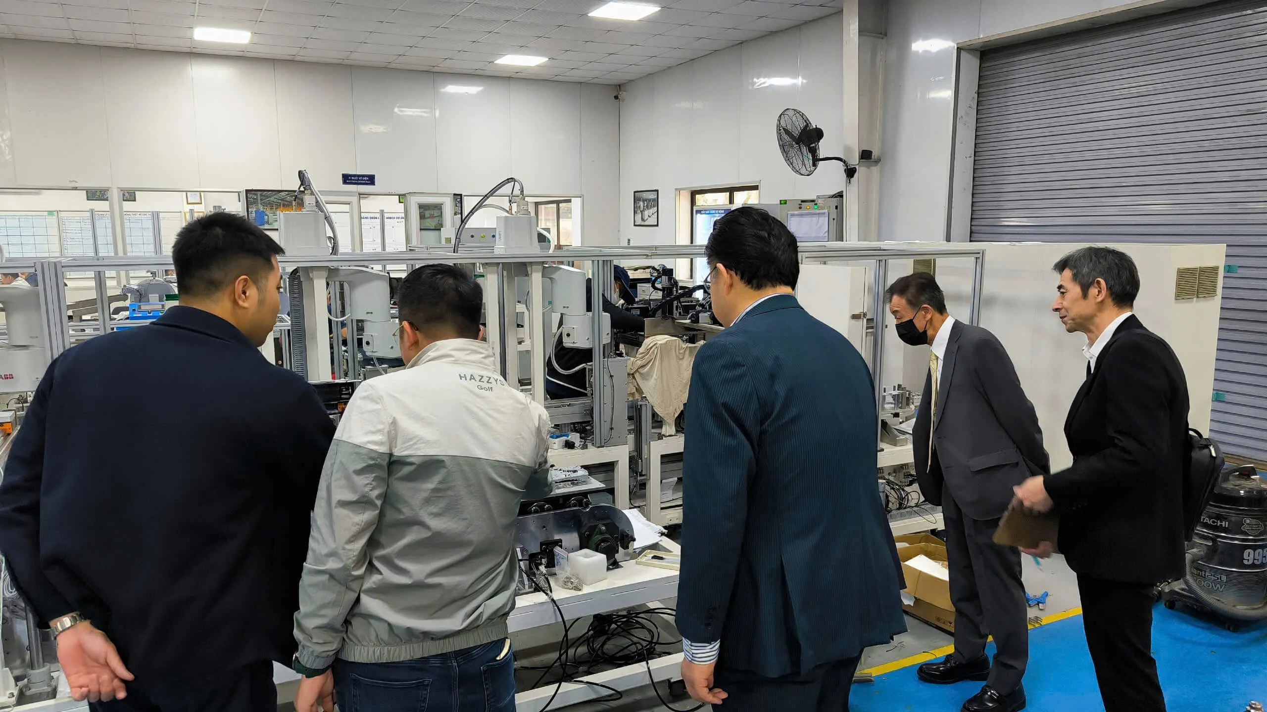 Phía đối tác Nhật Bản mong muốn đầu tư vào dây chuyền tự động hóa