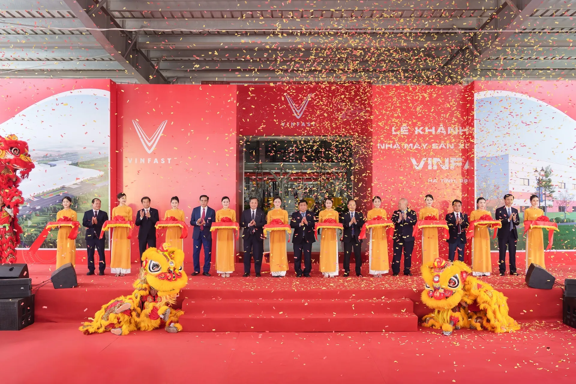 cac dai bieu cat bang khanh thanh nha may vinfast ha tinh