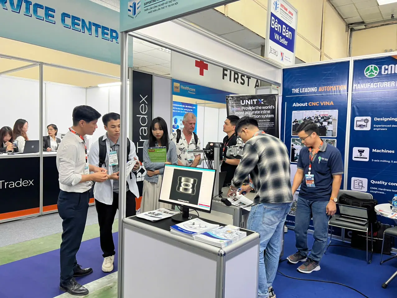 CNC VINA tham gia triển lãm SIE2025: Thúc đẩy đổi mới ngành công nghiệp hỗ trợ