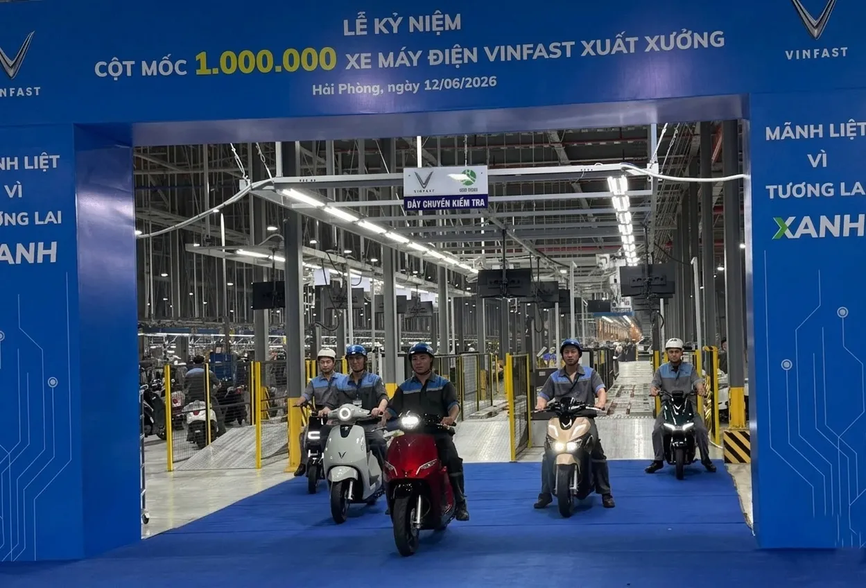 Vinfast can moc mot trieu xe may dien