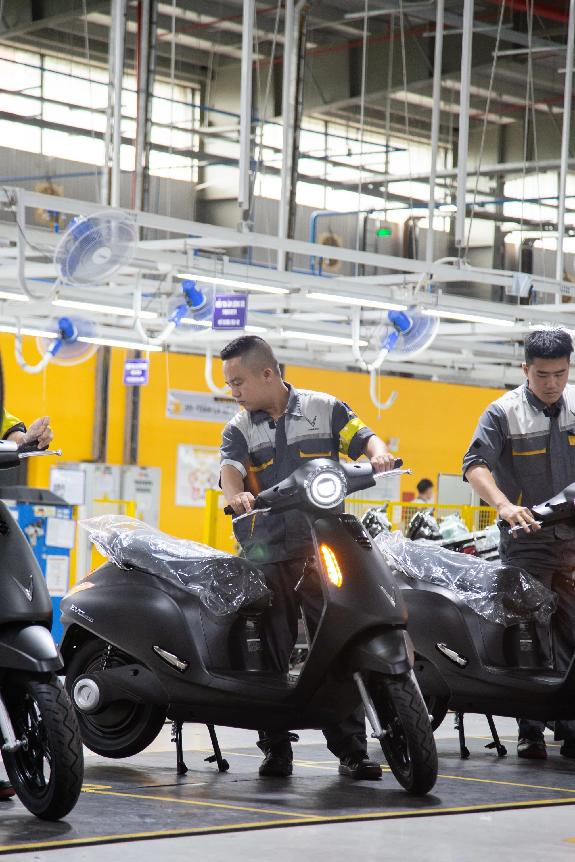 Những nguyên nhân phổ biến khiến kiểm tra cuối dây chuyền xe máy điện không đạt