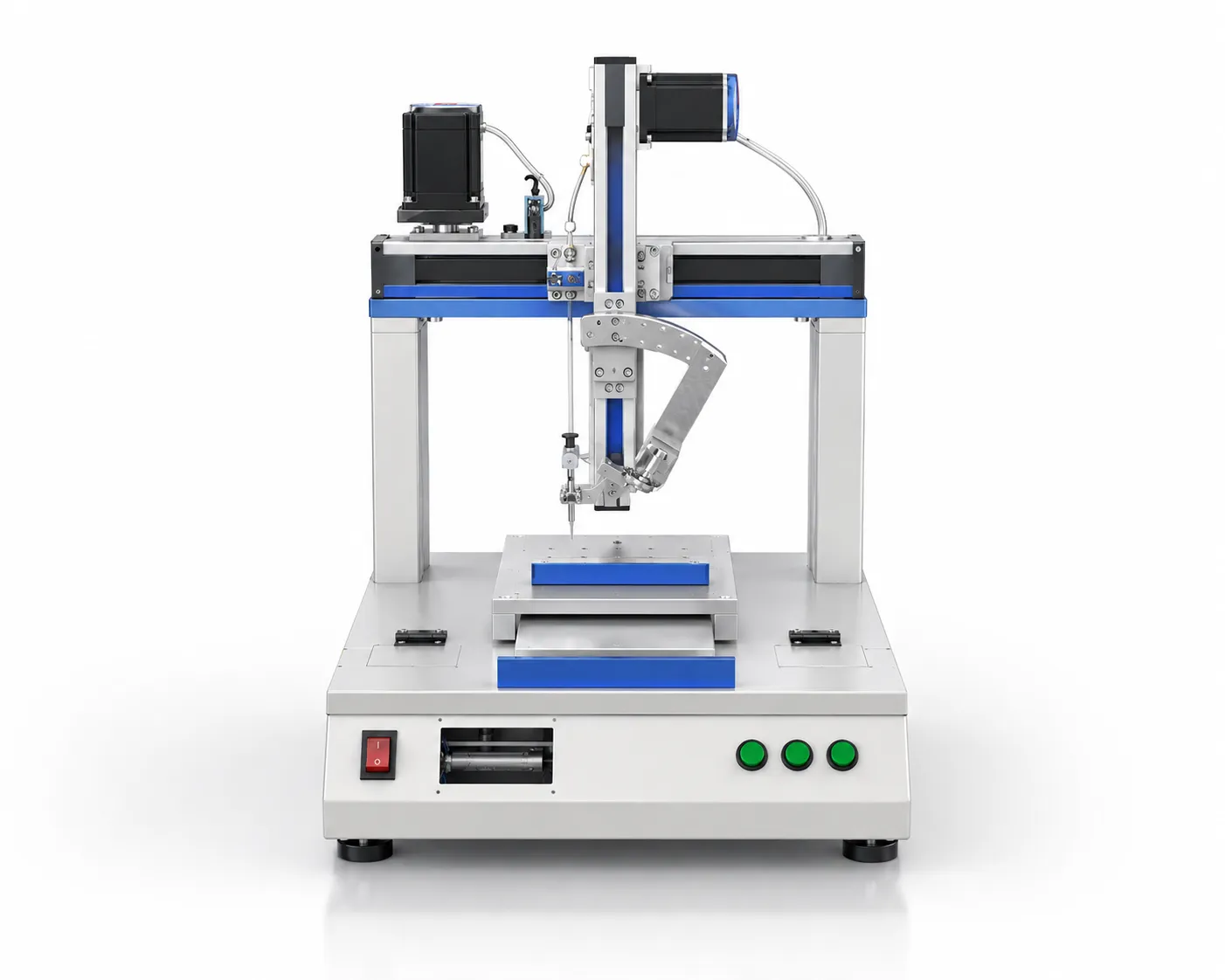 Cấu tạo của robot hàn 3 trục bảng mạch in Cau tao cua robot han 3 truc bang mach in